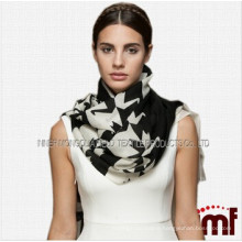 digital print wool scarf,wool gauze scarf